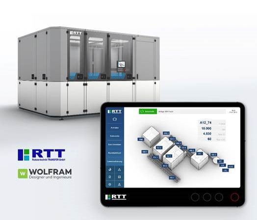 Wolfram Design - Modulare Roboterzelle